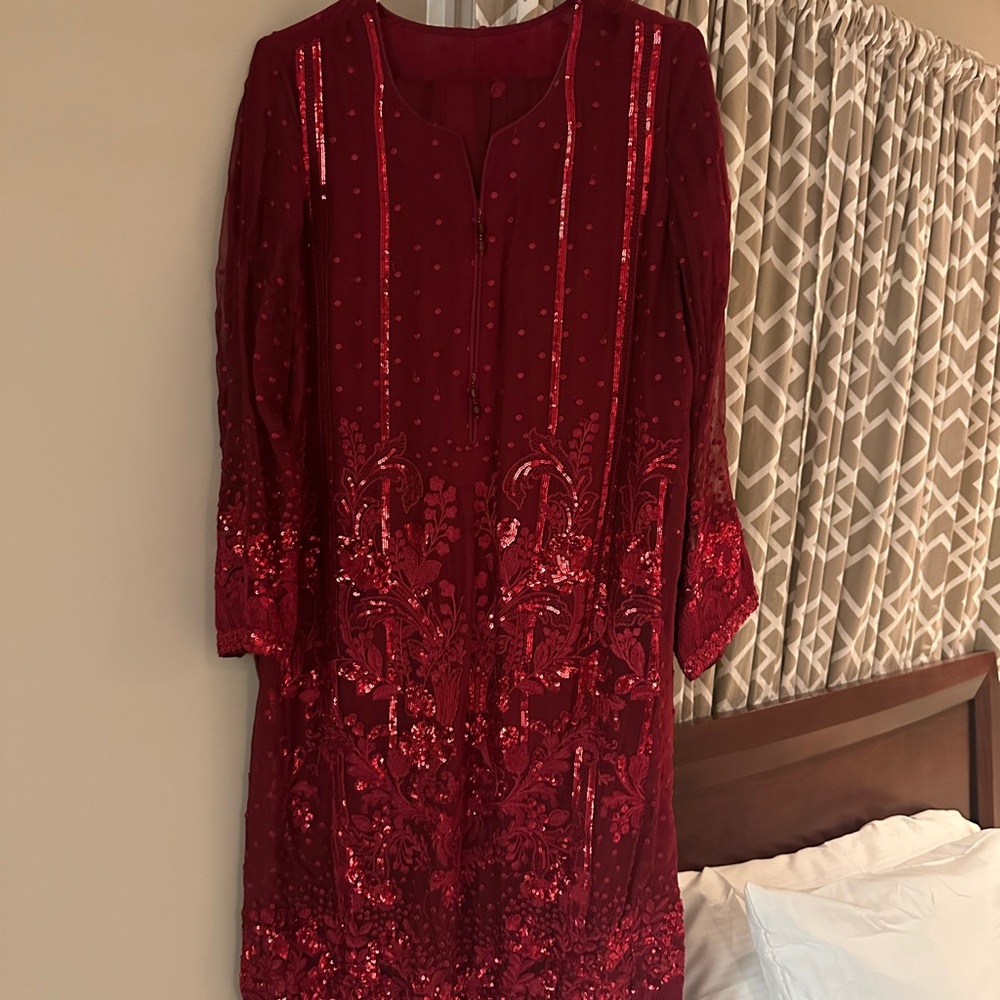 3 piece Pakistani Indian dress